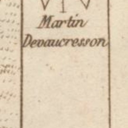 Grave of Martin de Vaucresson