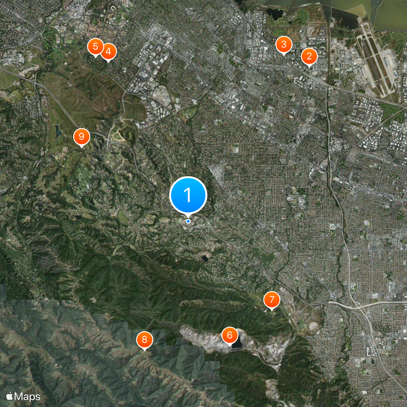 Foothill College Map