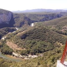 Point De Vue sur Les Gorges de l'Ardèche