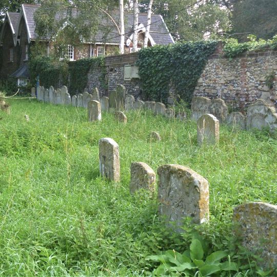 Group of 33 headstones