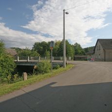 Most silnice III/3071 přes Běluňku v Krabčicích