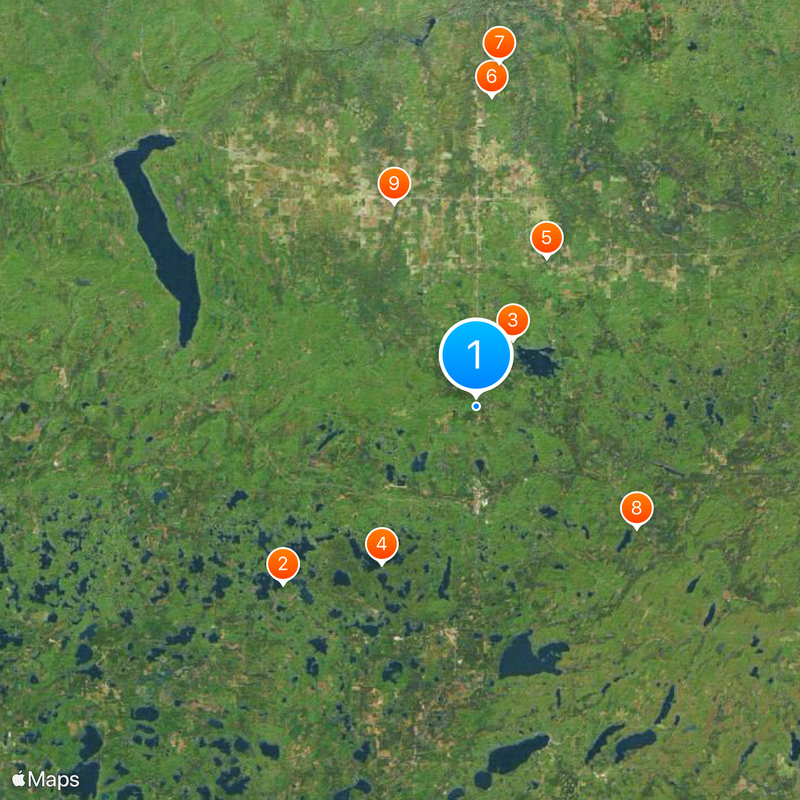 Paulding Light Map