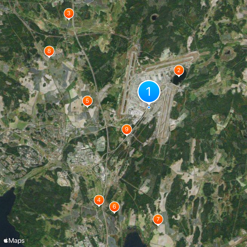 Jumbo Stay Map