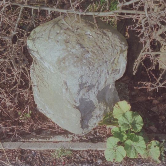 Milestone, London Road, W of link road to A2, E of Prospect House