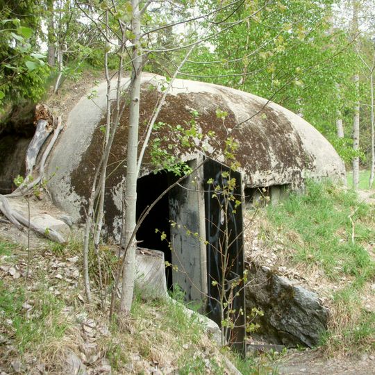 Skavlötens kulsprutebunkrar