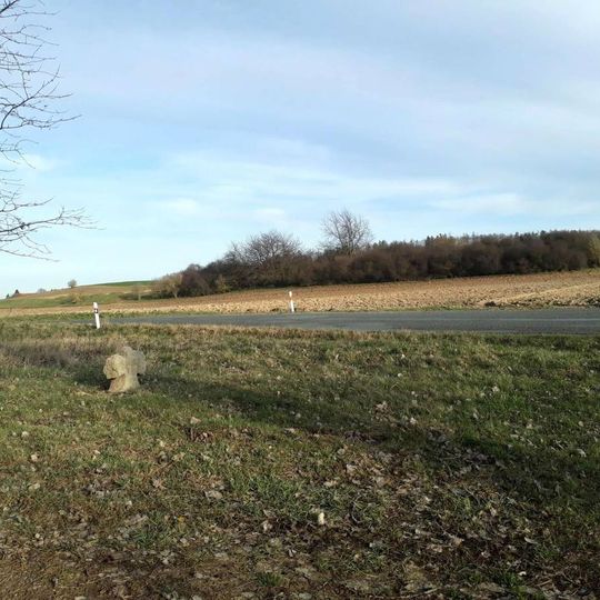 Smírčí kříž západně od Hubenova