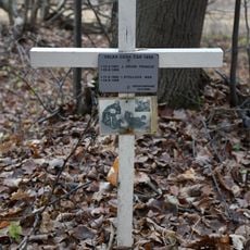 Jacques Drion and Inge Stoll cross memorial