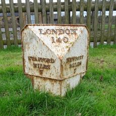Milepost Stafford Newport Road 7 Miles From Stafford
