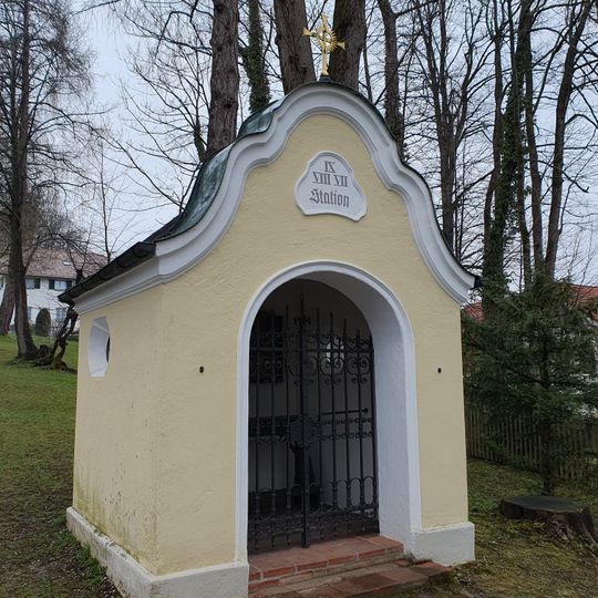 Kapelle Aufgang zum Kalvarienberg; Hans-Carossa-Weg; Nähe Aufgang zum Kalvarienberg in Bad Tölz