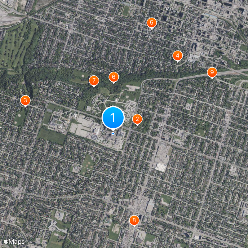 Mohawk College Map