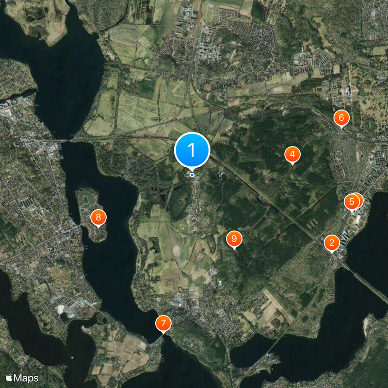 Einsatzführungskommando der Bundeswehr Map