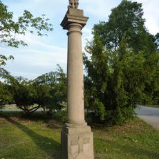 Sloup se sochou svatého Rocha