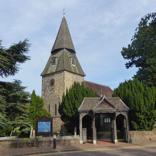 Lychgate to South West of Parish Church of St Mary the Virgin
