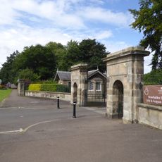 Main Gate with Gate Piers, Newhailes Road, Newhailes, Musselburgh