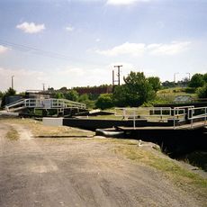 Calder And Hebble Navigation Cooper Bridge Lock And Gantry To Foot Bridge