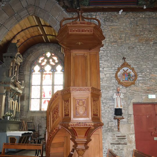 Chaire à prêcher à Javené