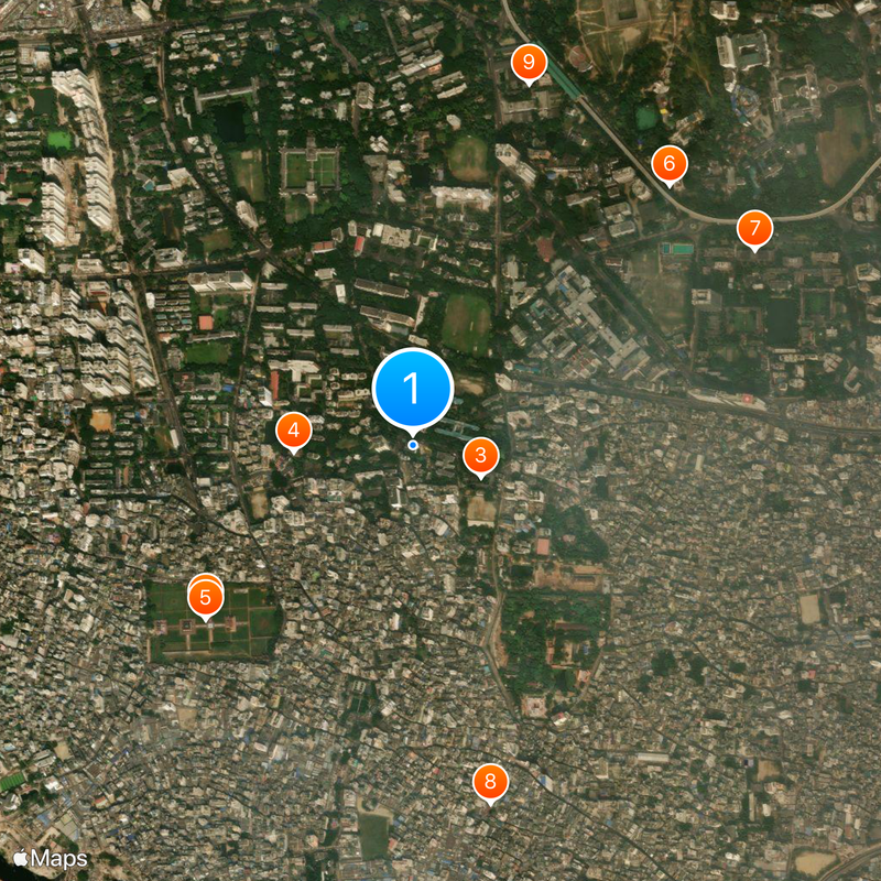 Bangladesh Madrasah Education Board Map