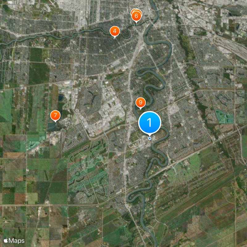 University of Manitoba Map
