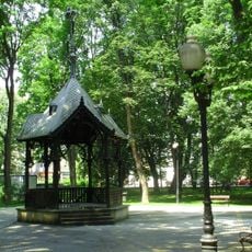 Gazebo in City Park in Jasło