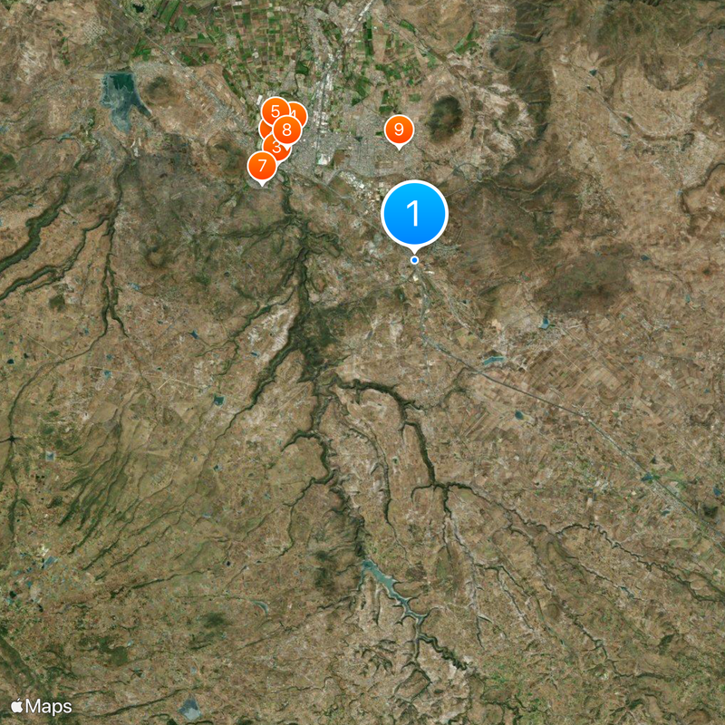 Barbacoa Santiago Map