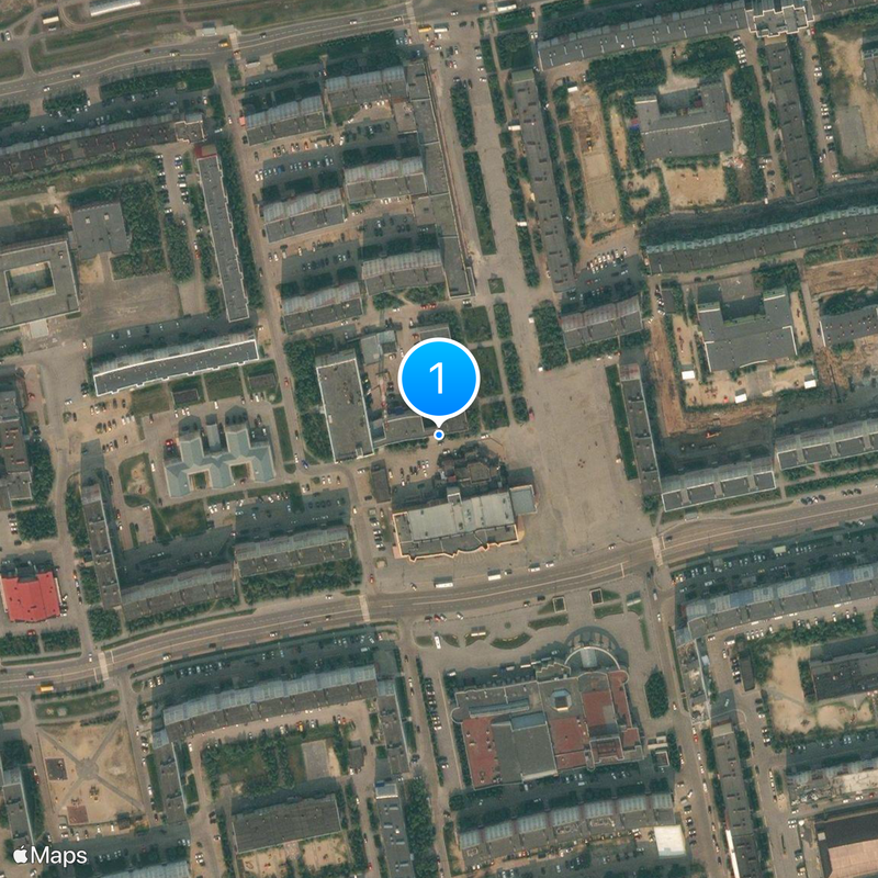 Novyj Urengoj Mappa