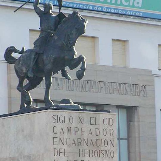 El Cid by Anna Hyatt Huntington in Buenos Aires