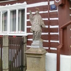 Statue of John of Nepomuk in Jilemnice, Zvědavá ulička 110