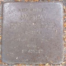 Stolperstein dedicated to Martha Regensburger