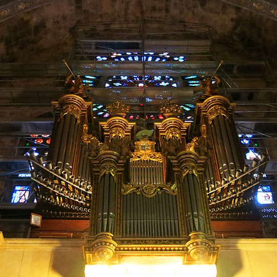 Órgano de la iglesia parroquial de San Bartolomé