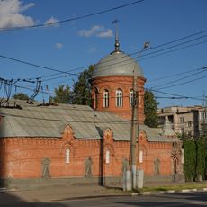 Ограда с решеткой, воротами и угловыми павильонами (Иваново)