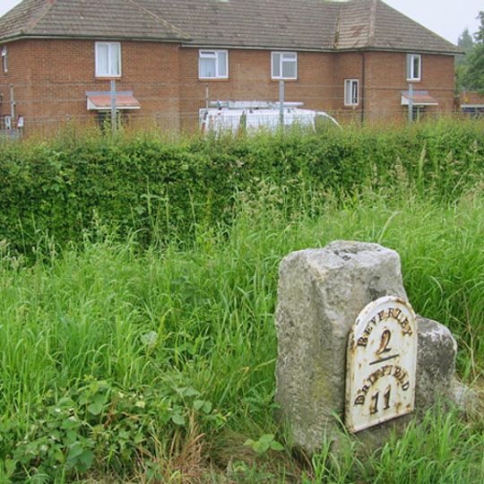 Milestone, N of Dog Kennel Lane jct.