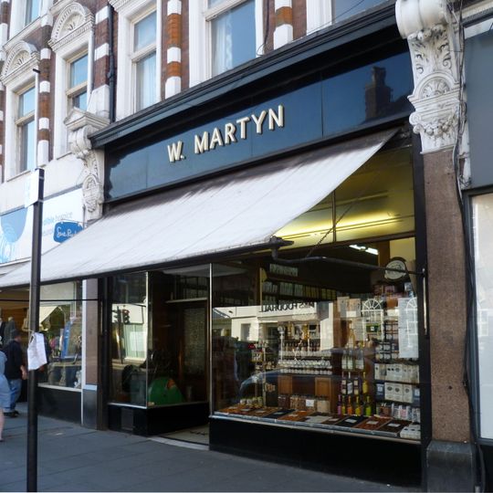 W Martyn, Grocers Shop On The Ground Floor