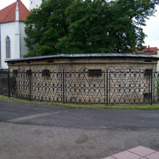 Remains of the basilica of the Virgin Mary in Teplice