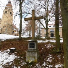 Kříž pod kostelem ve Štěchovicích