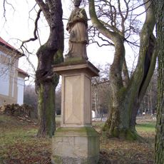 Statue of John of Nepomuk in Mníšek pod Brdy