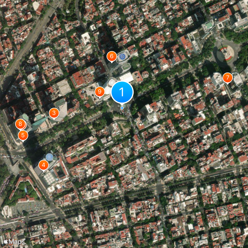 Diana the Huntress fountain Carte