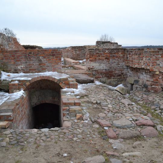 Bishop castle in Prabuty