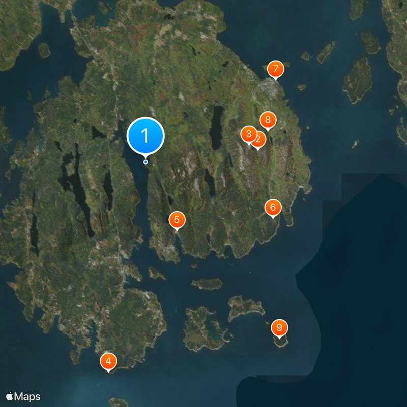 Mount Desert Island Map