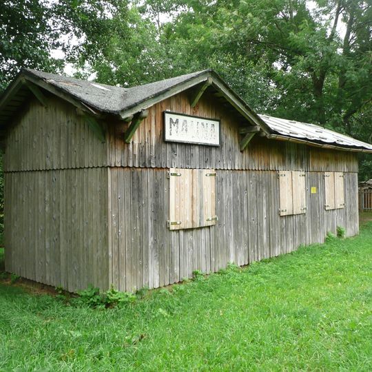 Bahnhofsgebäude Mauna -