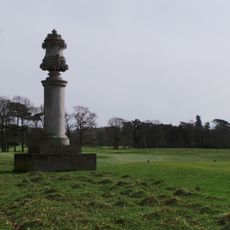 Monument To Viscount Alford In Belton Park Golf Club