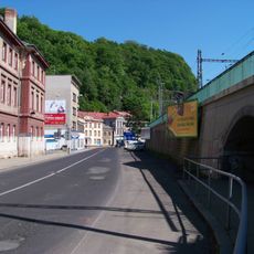 Podchod pod severním zhlavím stanice Děčín hlavní nádraží