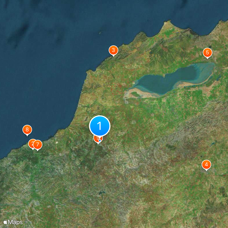 Aïn Témouchent Province Map