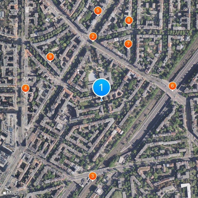 Berlin-Steglitz Carte