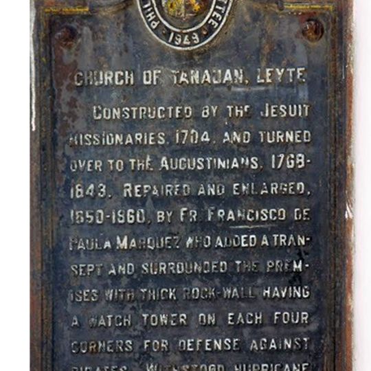 Church of Tanauan, Leyte historical marker