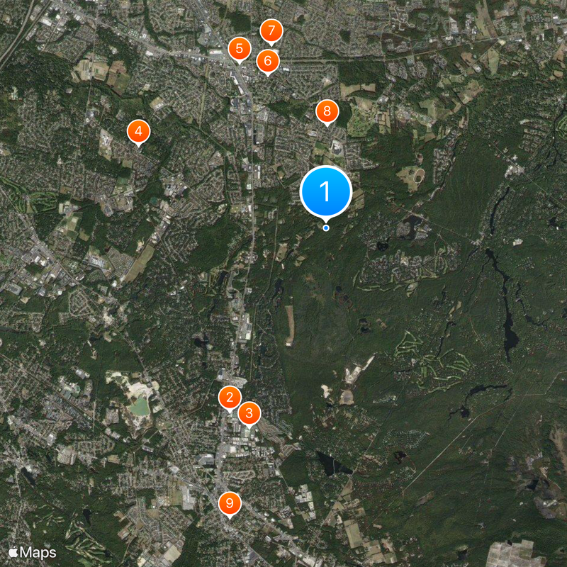 Evesham Township Map