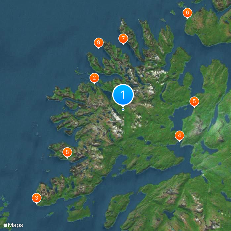 Senja Map