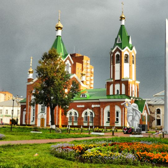 Монумент Победы, сооруженный в честь 25-летия победы в Великой Отечественной войне 1941-1945 гг.