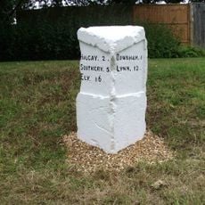Milestone, 20yds N of Ryston Park Golf Club
