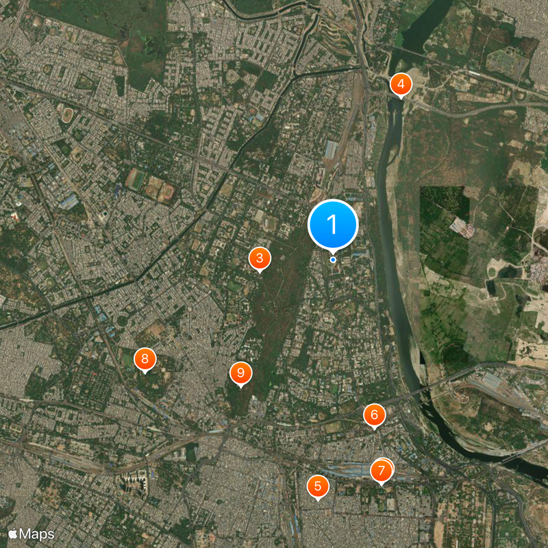 Delhi Directorate of Education Map