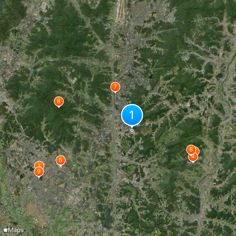 Dankook University Map